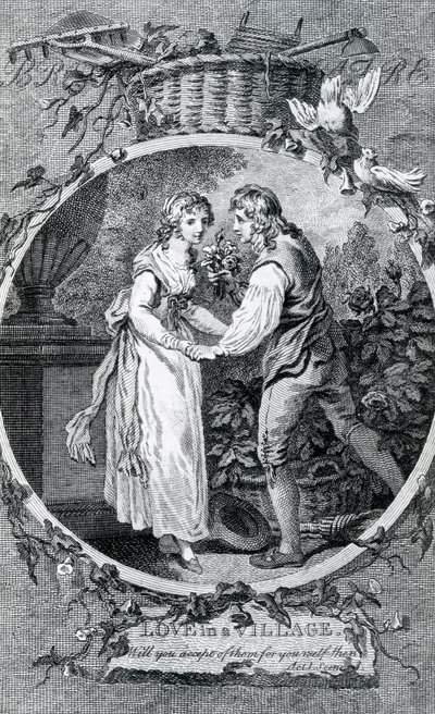 Love in a Village by Francis Wheatley